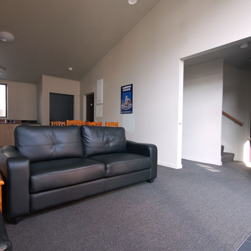 Communal space in the Dolphin Wing at Gardens Le Grand - hangout with other students, or make yourself at home